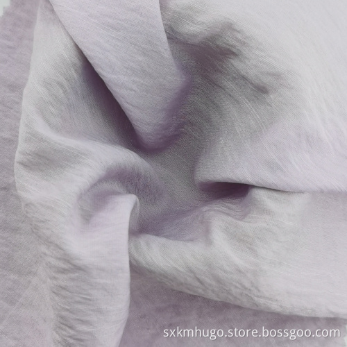 Cotton Rayon Tencel Fiber Dobby Shirt Cloth Fabric